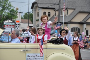 Dorothy Zehnder at parade C