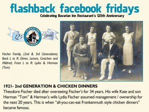 Flashback Friday: Chicken Dinners